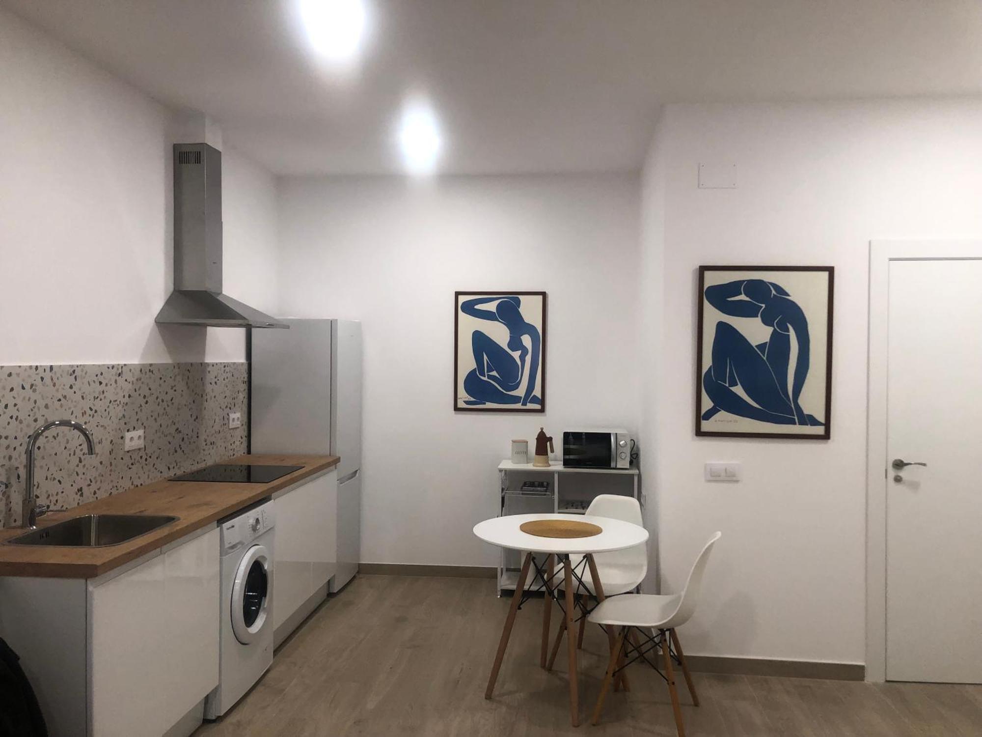 Appartamento Estudio Playa De La Malvarrosa Valenza Esterno foto